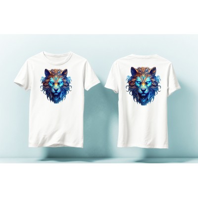 Tricou Blue Wolf